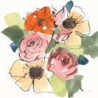 Trend Bouquet IV Art Print