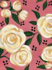 Garden Roses I Art Print
