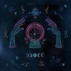 Mystic Fortune Teller Art Print