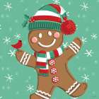 Festive Christmas II Art Print