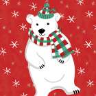 Festive Christmas III Art Print