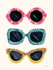 My Tropical Sunglasses Art Print