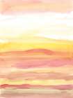 Pink Sunrise I Art Print