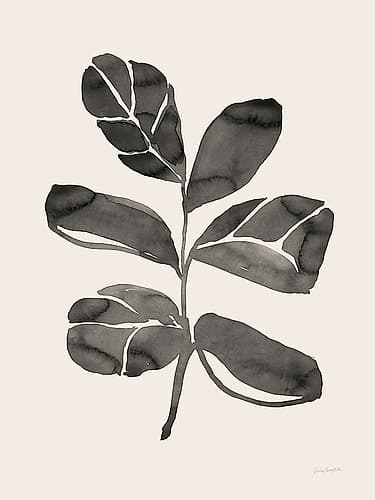 Fiddle Leaf IV Cream Food Print