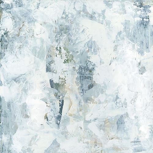 Pale Gray III Abstract Art Print