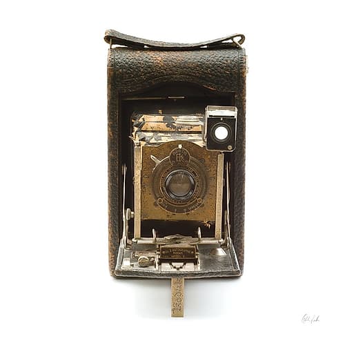 Vintage Camera Photography Print