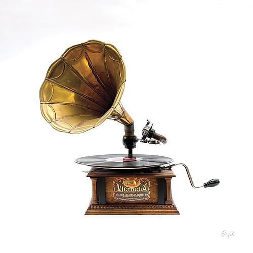 Gramaphone Photography Print