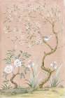 Spring Mural I Pink Art Print