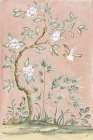 Spring Mural II Pink Art Print