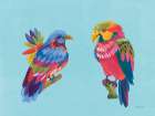 Birds of Paradise V Art Print