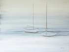 Two Sails at Rest Soft Art Print