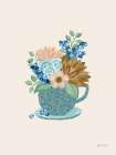 Baking with Blueberries V Art Print
