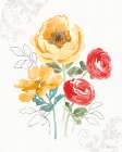 Sunny Bouquets IV Art Print