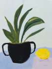 Plant with Lemon Art Print