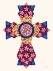 Blooming Cross I Art Print