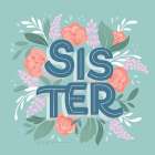 Sister Art Print