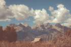 Wyoming Mountain Lazy Days Art Print