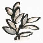 Bold Leaves II Art Print