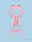 Pretty Bows II Art Print