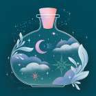 Celestial Dreams III Art Print