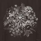 Flora Toile VIII Dark Art Print