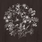 Flora Toile IX Dark Art Print