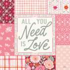 Blooming Hearts II Art Print
