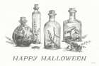 Spooky Halloween I Art Print