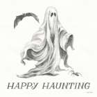Spooky Halloween IV Art Print