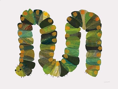 Friendly Caterpillar Art Print