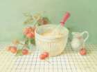 Baking with Cherries Art Print