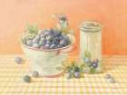 Fresh Picked Blueberries Art Print