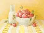 Strawberries and Cream Art Print