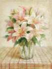 Cottage Lilies in Pink Art Print