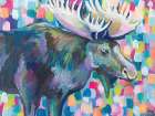 Moose Magic Art Print