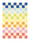 Sunny Side Checks Art Print