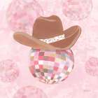 Disco Cowgirl II Art Print