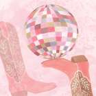 Disco Cowgirl IV Art Print
