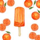 Fruity Popsicles III Art Print