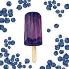 Fruity Popsicles VI Art Print