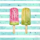 Fruity Popsicles XII Art Print