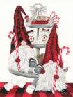 Christmas Gnomes Cocoa Party I Kitchen Print