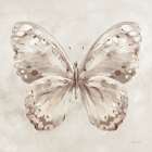 Aflutter II Neutral Art Print