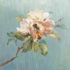 Natural Detail I Blue Art Print