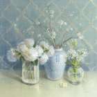 Spring Blossoms Still Life Art Print