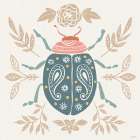 Bugs And Botanicals IV Color Art Print