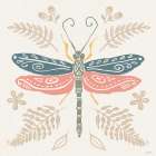 Bugs And Botanicals V Color Art Print