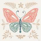 Bugs And Botanicals VI Color Art Print