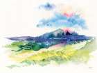 Mountains Majesty Art Print