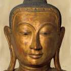 Golden Buddha Art Print